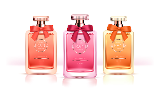 Frascos de perfumes